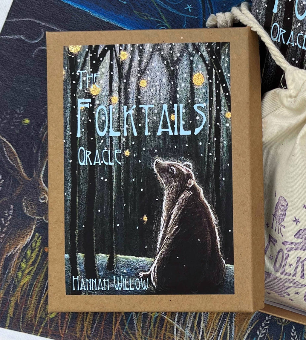 The Folktails Oracle deck, special black box edition: With reading cloth