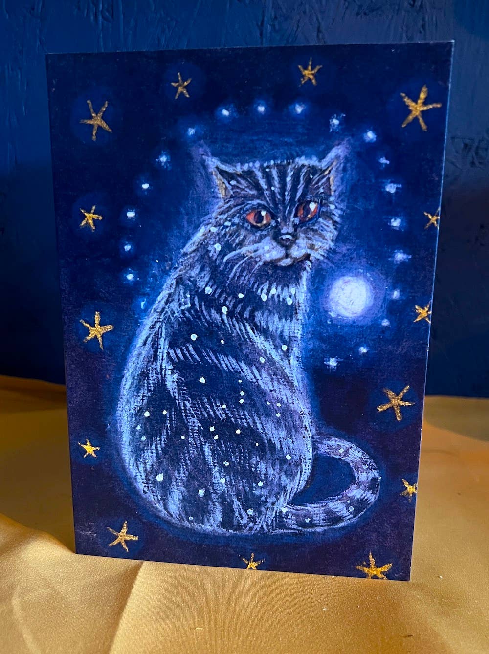 Magical Moonlight Greetings Card