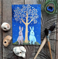 Golden Dreams Greetings Card