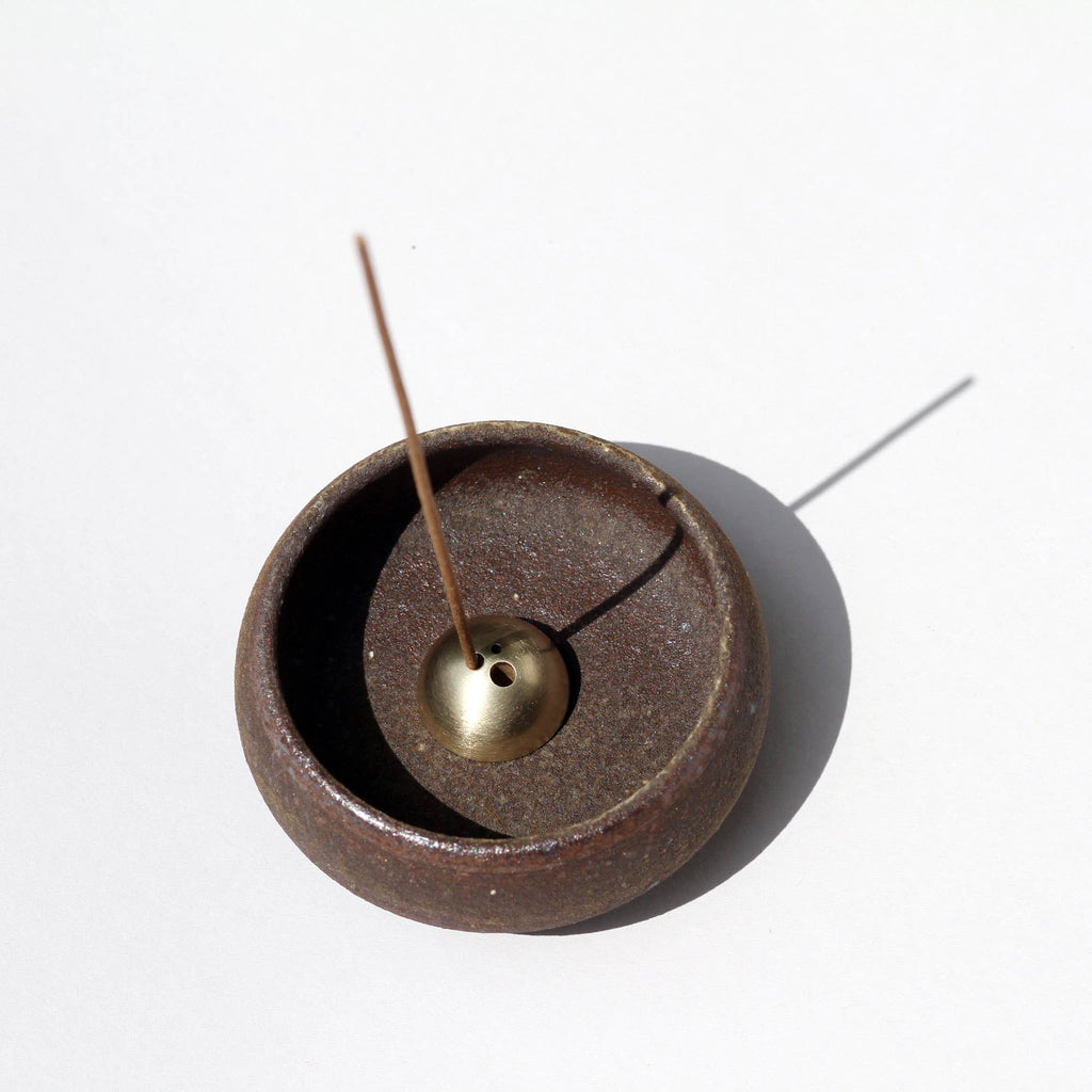 Incense Holder | WABI SABI | Stoneware Incense Bowl