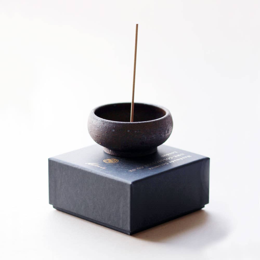 Incense Holder | WABI SABI | Stoneware Incense Bowl