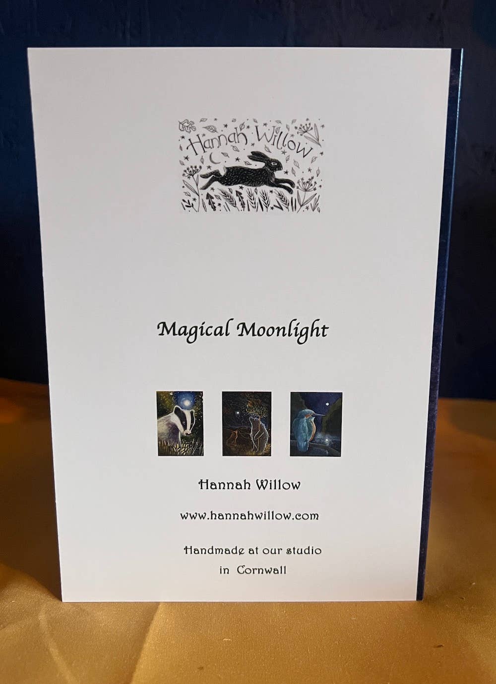 Magical Moonlight Greetings Card