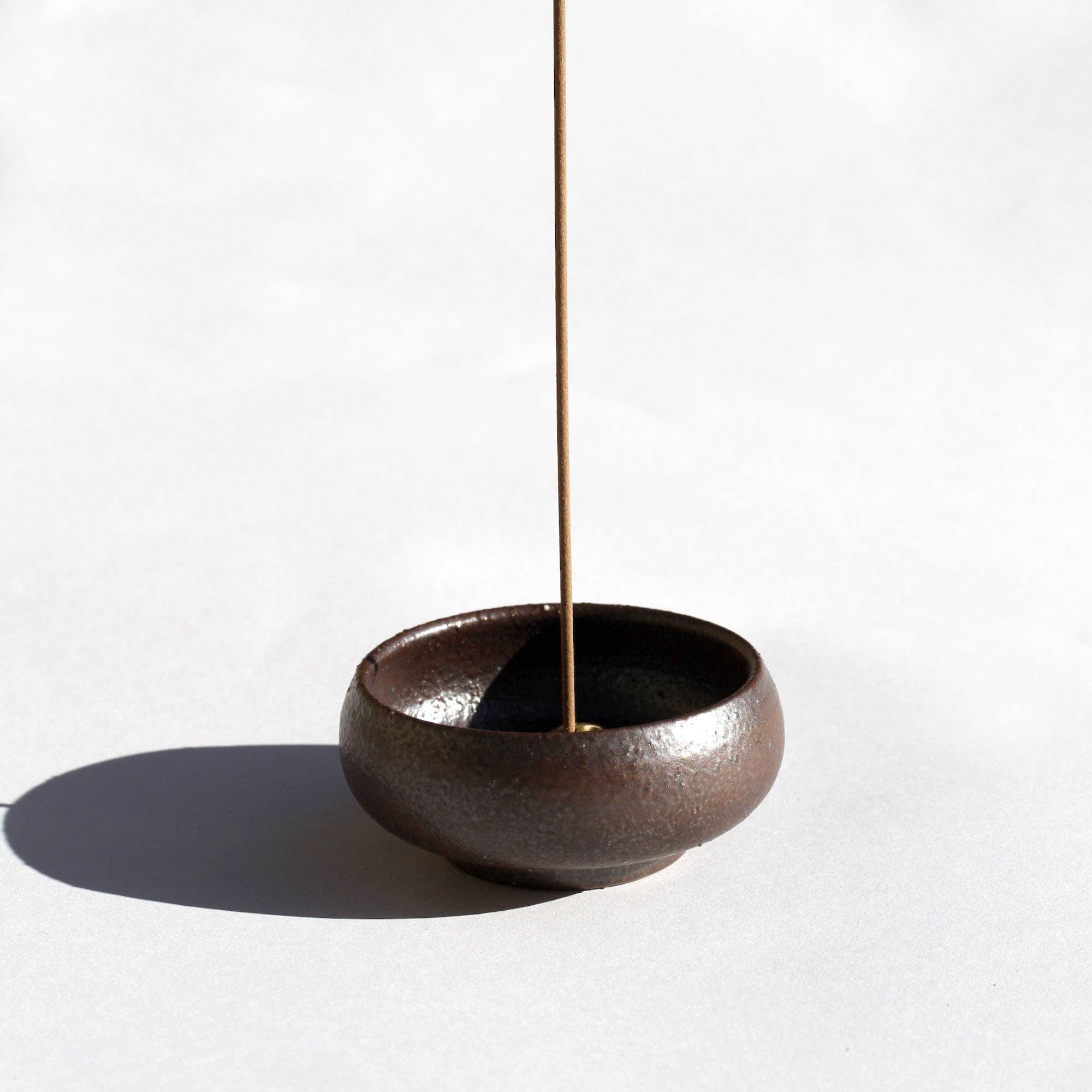 Incense Holder | WABI SABI | Stoneware Incense Bowl