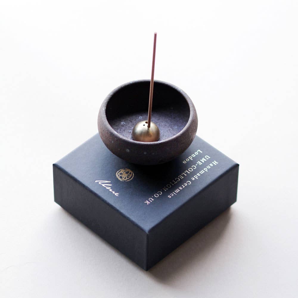 Incense Holder | WABI SABI | Stoneware Incense Bowl