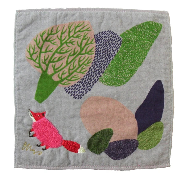 Morita Miw Fluffy Face Towel - Multi Coloured