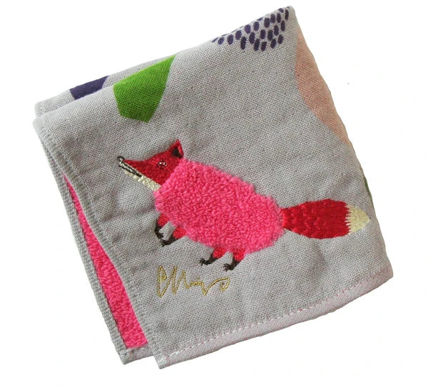 Morita Miw Fluffy Face Towel - Multi Coloured