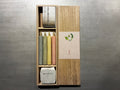 Haze Multi-Color | Rice Candles Luxury Gift Set with Stand & Matches