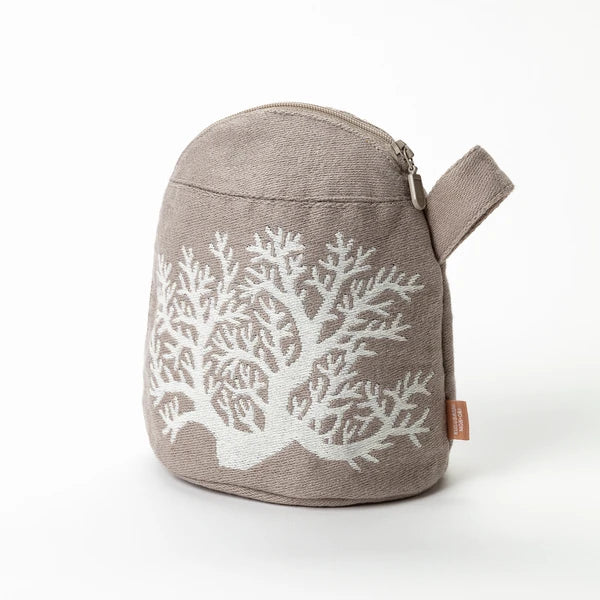 Japanese Cotton Pouch - Octopus Design